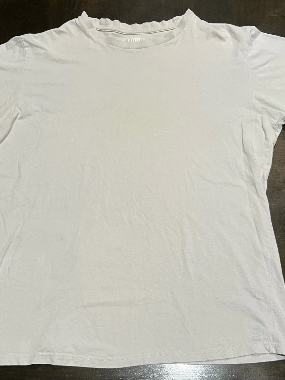 The KITH Men's XL Gray Cotton Knit Crew Neck Short Sleeve T-Shirt